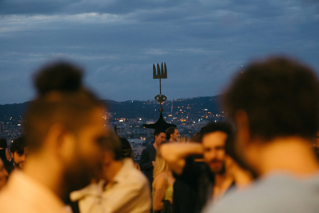 Wedding in Miró museum in Barcelona